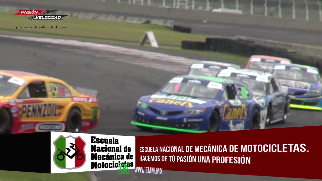 VIDEO: NASCAR Peak México Series fecha 5 Autódromo Miguel E. Abed 2018