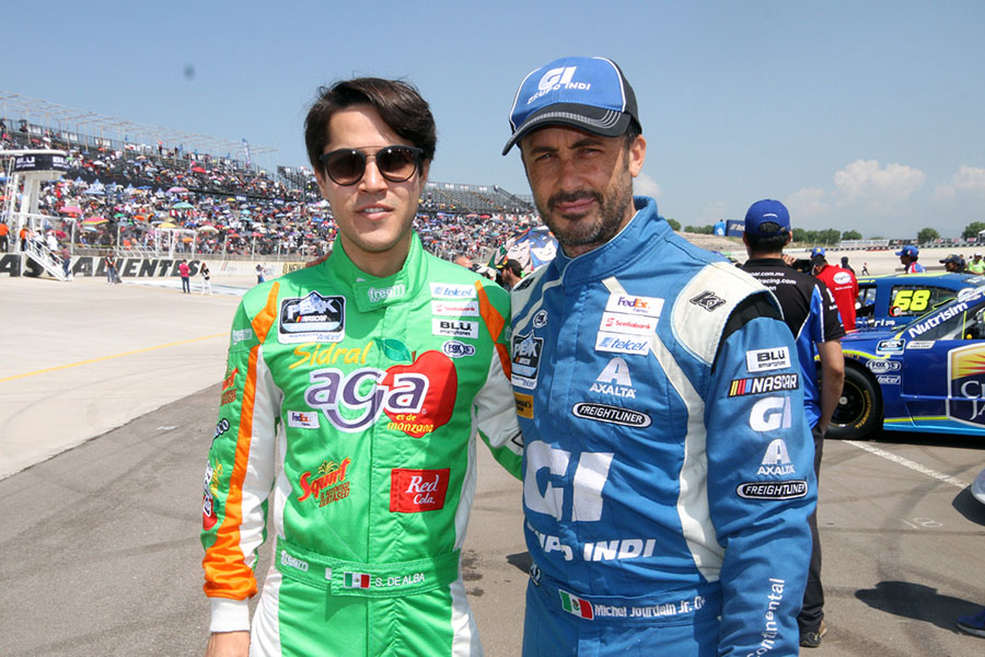Salvador De Alba y Michel Jourdain confían en revertir situación en NASCAR México