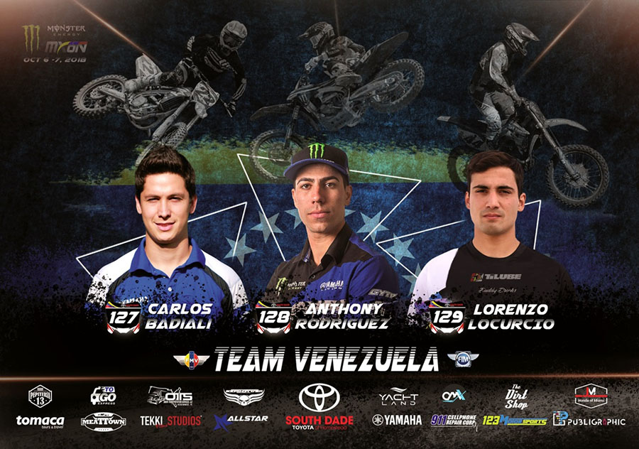 Venezuela hacer historia en el Motocross de las Naciones