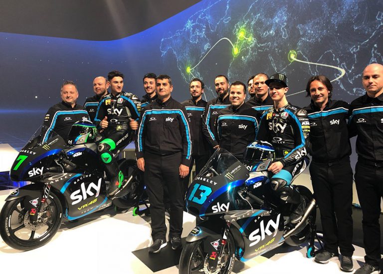 Sky Racing Team VR46 presenta sus equipos de Moto2™ y Moto3™