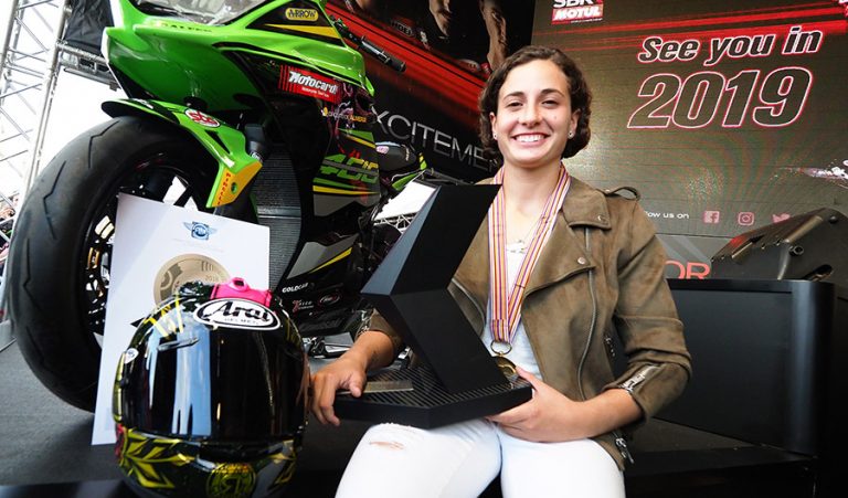 Ana Carrasco: «Espero ser la primera mujer en ganar en MotoGP»