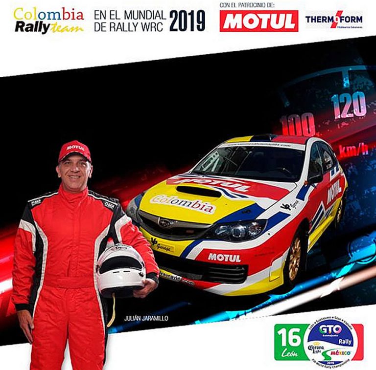 Julián Jaramillo correrá por cuarta vez la válida del WRC en México