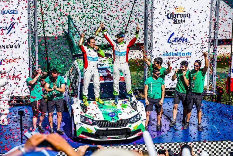 Benito Guerra gana el Rally Guanajuato en WRC2