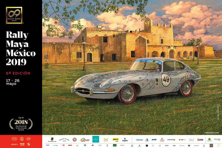 Se presenta el póster oficial del Rally Maya México 2019