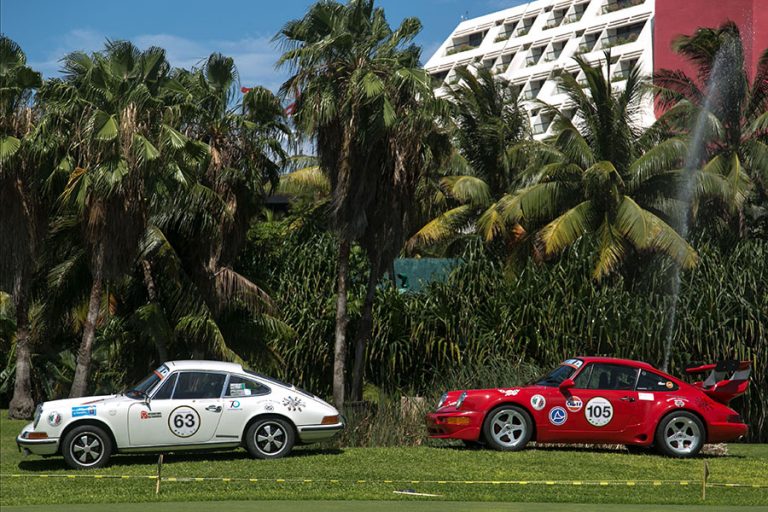 Porsche con participación prominente en el Rally Maya México