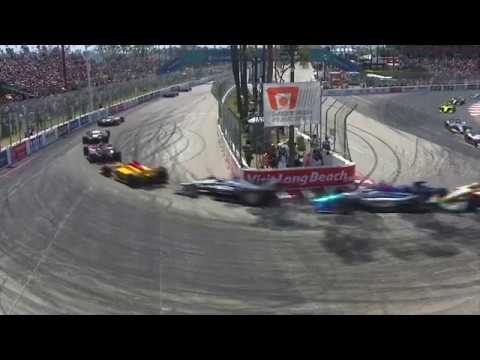 VIDEO: IndyCar Series Round 4 Acura Grand Prix of Long Beach Streets RACE 2019