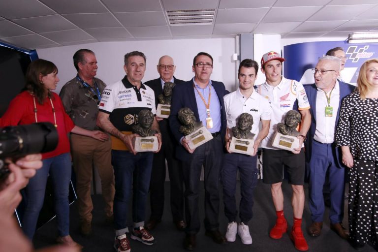 Márquez, Pedrosa y ‘Aspar’, galardonados en Jerez