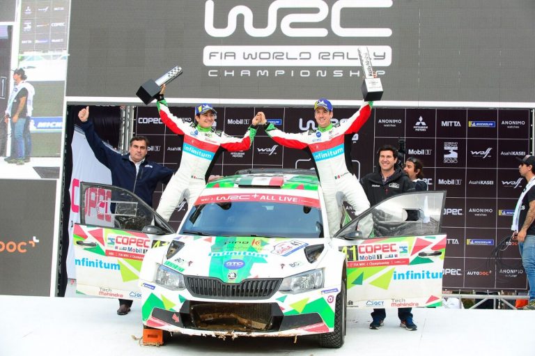 Benito Guerra es segundo en Chile y amplia su liderato en WRC2