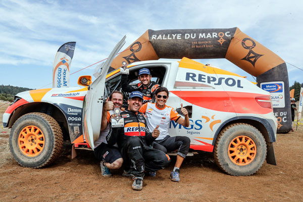 Isidre Esteve acaba el Rally de Marruecos en una esperanzadora 12ª posición