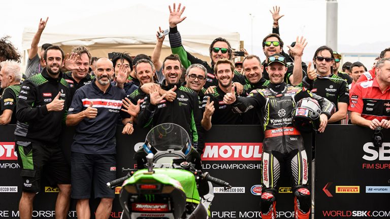 El Kawasaki Racing Team se asegura el Campeonato de Equipos WorldSBK