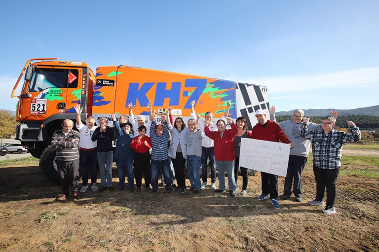 El KH-7 Epsilon Team se convertirá en ‘El camión de los sueños’ del próximo Dakar por una buena causa