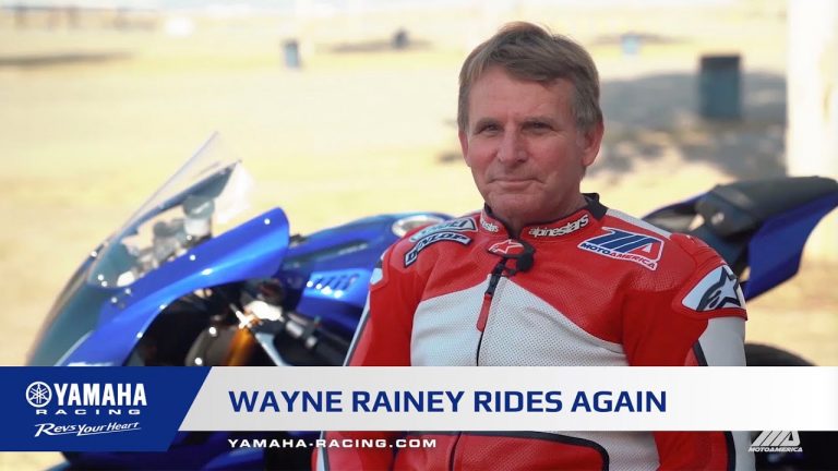 VIDEO: Wayne Rainey vuelve a subirse a una moto