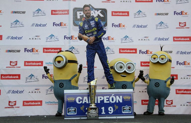 Rubén García Jr se proclama Campeón de NASCAR México 2019