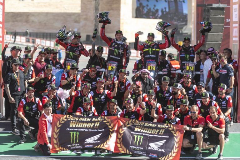 Histórica victoria de Ricky Brabec y Honda en el Dakar 2020