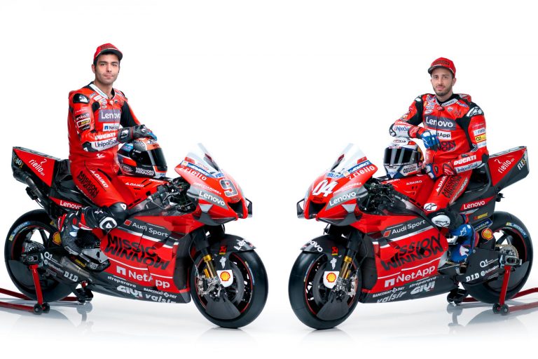 El Ducati Team impresiona con sus armas para 2020