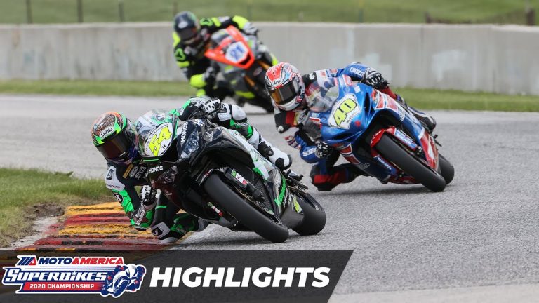 VIDEOS: MotoAmerica Round 1 Supersport Race 1 y 2 Highlights at Road America 2020