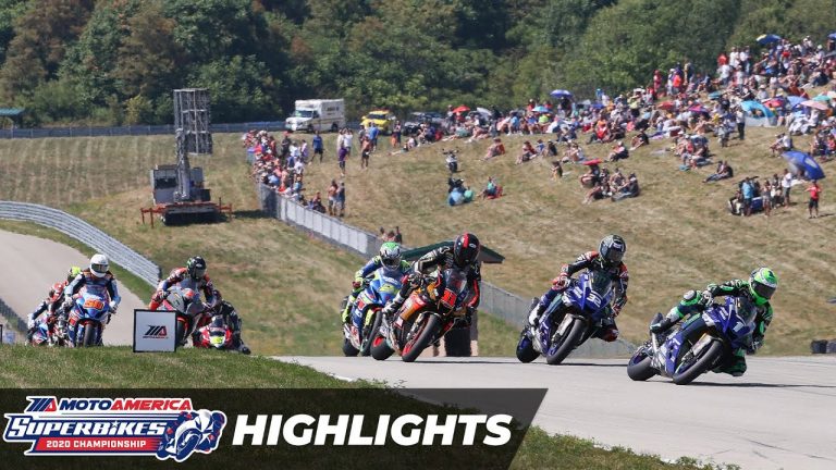 VIDEOS: HONOS Superbike Race 1 y 2 Highlights at Pittsburgh 2020 Round 4 MotoAmerica 2020