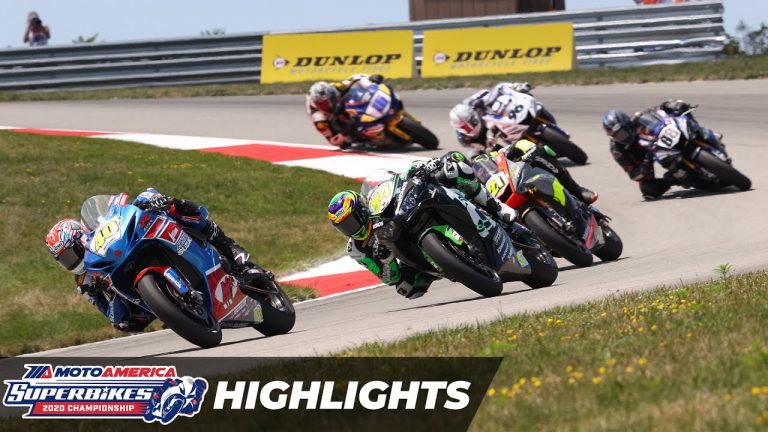 VIDEOS: MotoAmerica 2020 Supersport Race 1 y 2 Pittsburgh Round 4