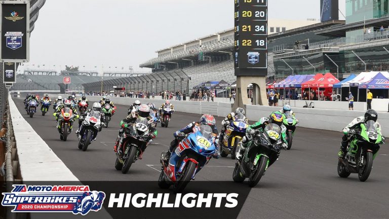 VIDEOS: MotoAmerica 2020 Round 8 Supersport Highlights at Indianapolis Motor Speedway