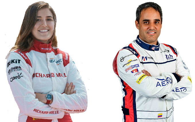 Juan Pablo Montoya y Tatiana Calderón corren las 6 Horas de Spa del FIA WEC