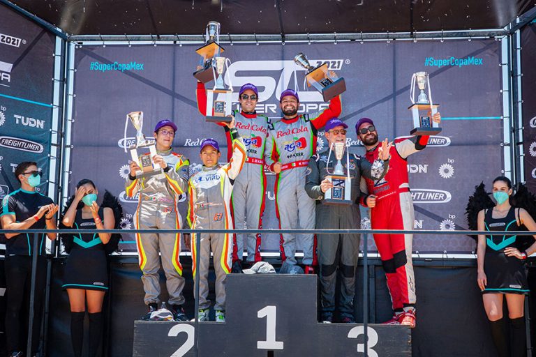 De punta a punta, el Sidral Aga Racing Team triunfó en la Copa Mercedes-Benz en Aguascalientes