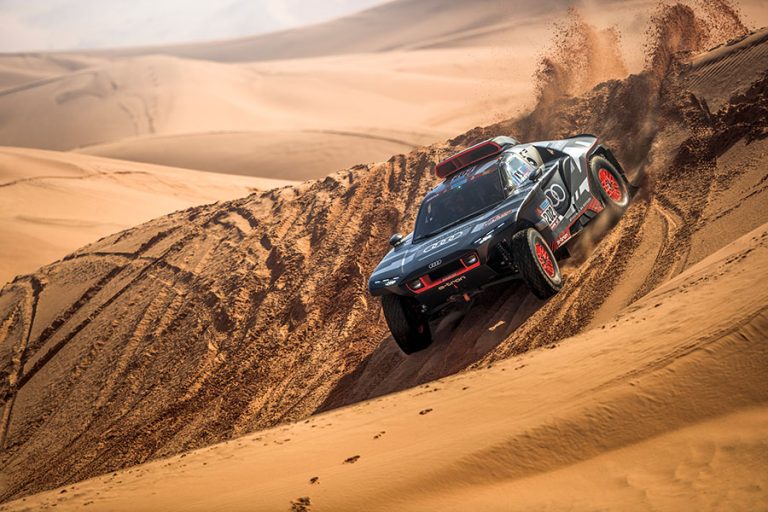 Dakar 2022 | Etapa 3 | Al Qaisumah > Al Qaisumah. La primera para Hero y Audi