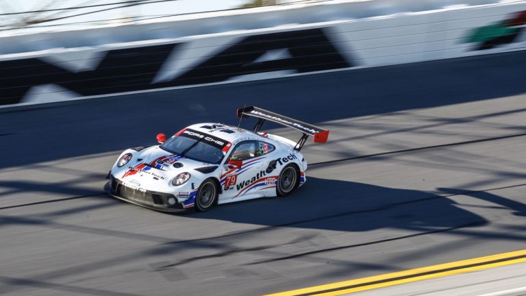 El Porsche 911 GT3 R saldrá desde la primera fila en las 24 Horas de Daytona