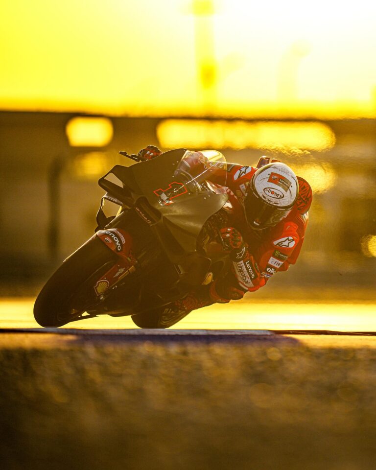 Bagnaia domina en el primer día de Test en Qatar #MotoGP
