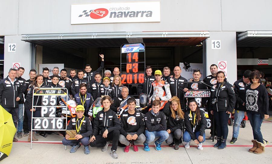 Navarra es la final al RFME CEV con gran éxito para los pilotos de la cuna