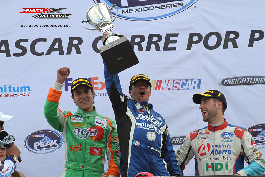 José Luis Ramírez conquista NASCAR México en Puebla