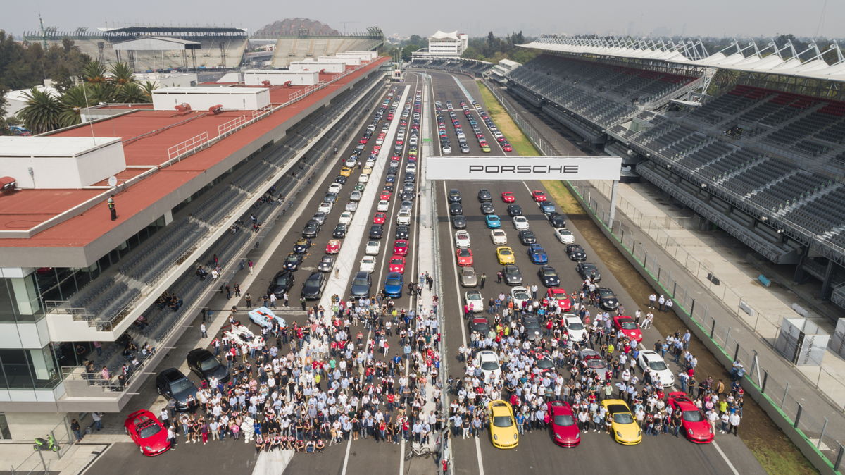 México también celebró los 70 años de autos deportivos Porsche