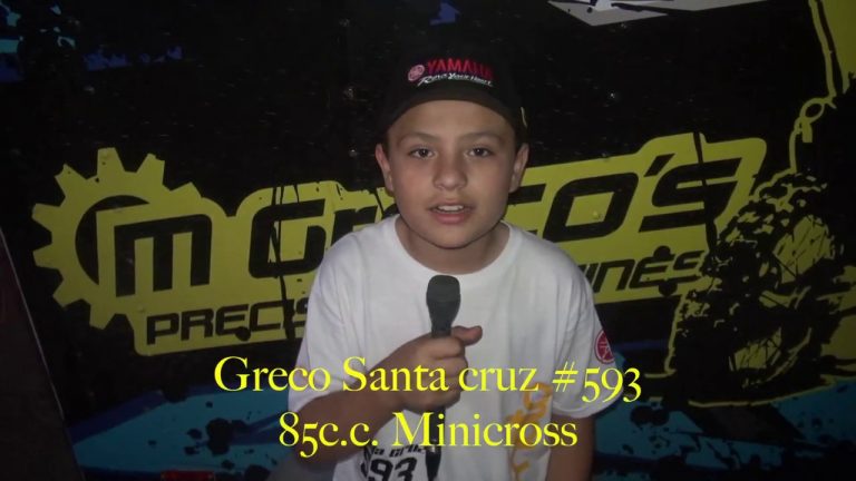 VIDEO: Greco Santa cruz en la primera fecha Campeonato Nacional de Motocross México 2019