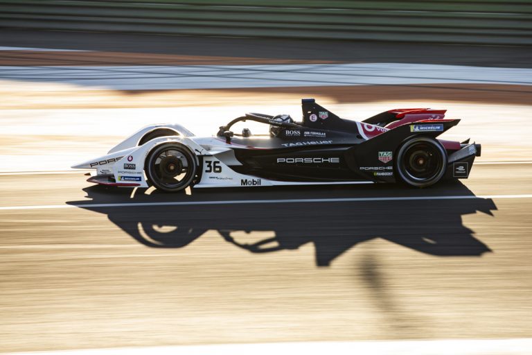 Porsche preparada para su primera carrera de Fórmula E