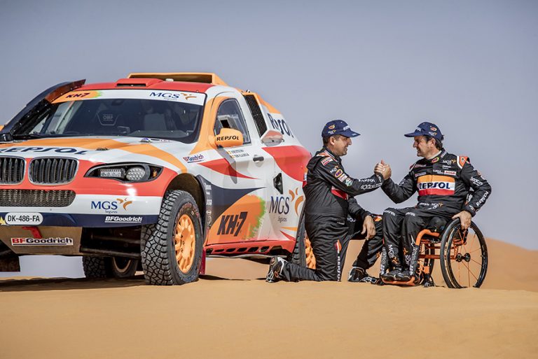 Isidre Esteve, en uno de esos días “apasionantes” del #Dakar2020