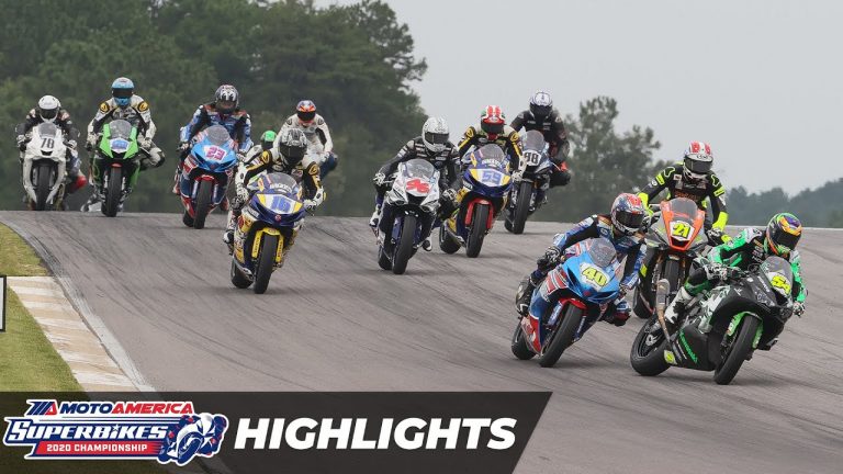 VIDEOS: Motomerica 2020 Supersport Race 1 y 2 Highlights at Alabama  Round 7