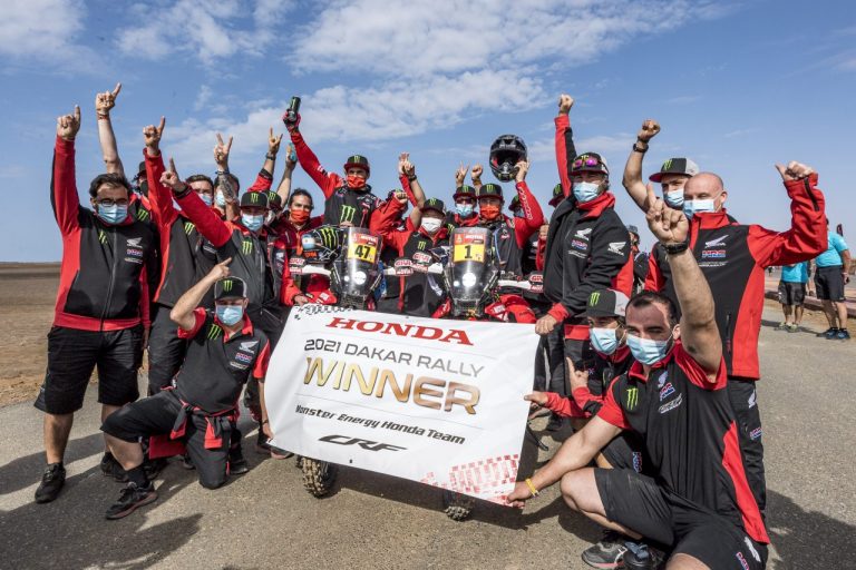 El doblete de Honda en el Dakar 2021