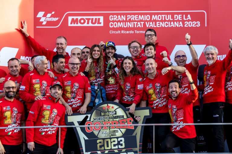 Francesco Bagnaia conquista su segunda corona de MotoGP™
